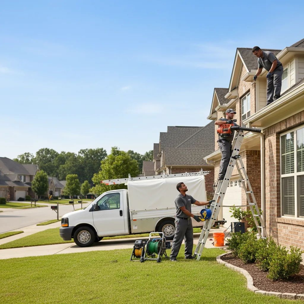 Home Gutter Service in New Ulm, TX near me